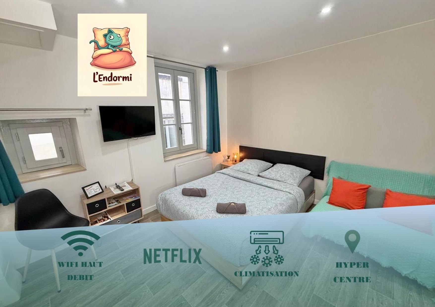 L'endormi - Centre - Wifi Et Netflix Appartement Clermont-Ferrand
