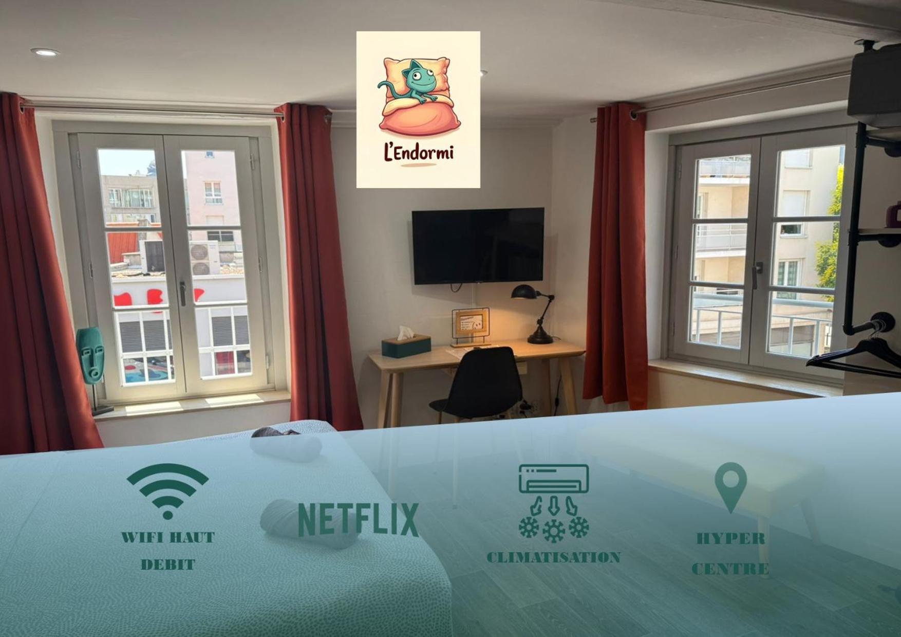 L'endormi - Centre - Wifi Et Netflix Clermont-Ferrand